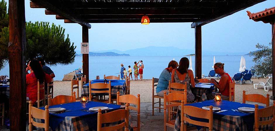 Nostos Village Holiday Resort Skiathos Island Restauracja zdjęcie